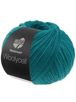 Lana Grossa Lana Grossa Meilenweit 100 Woolycell Garen 18 Petrol Blauw