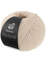 Lana Grossa Lana Grossa Mile 100 Woolycell-garen 2 parelbeige