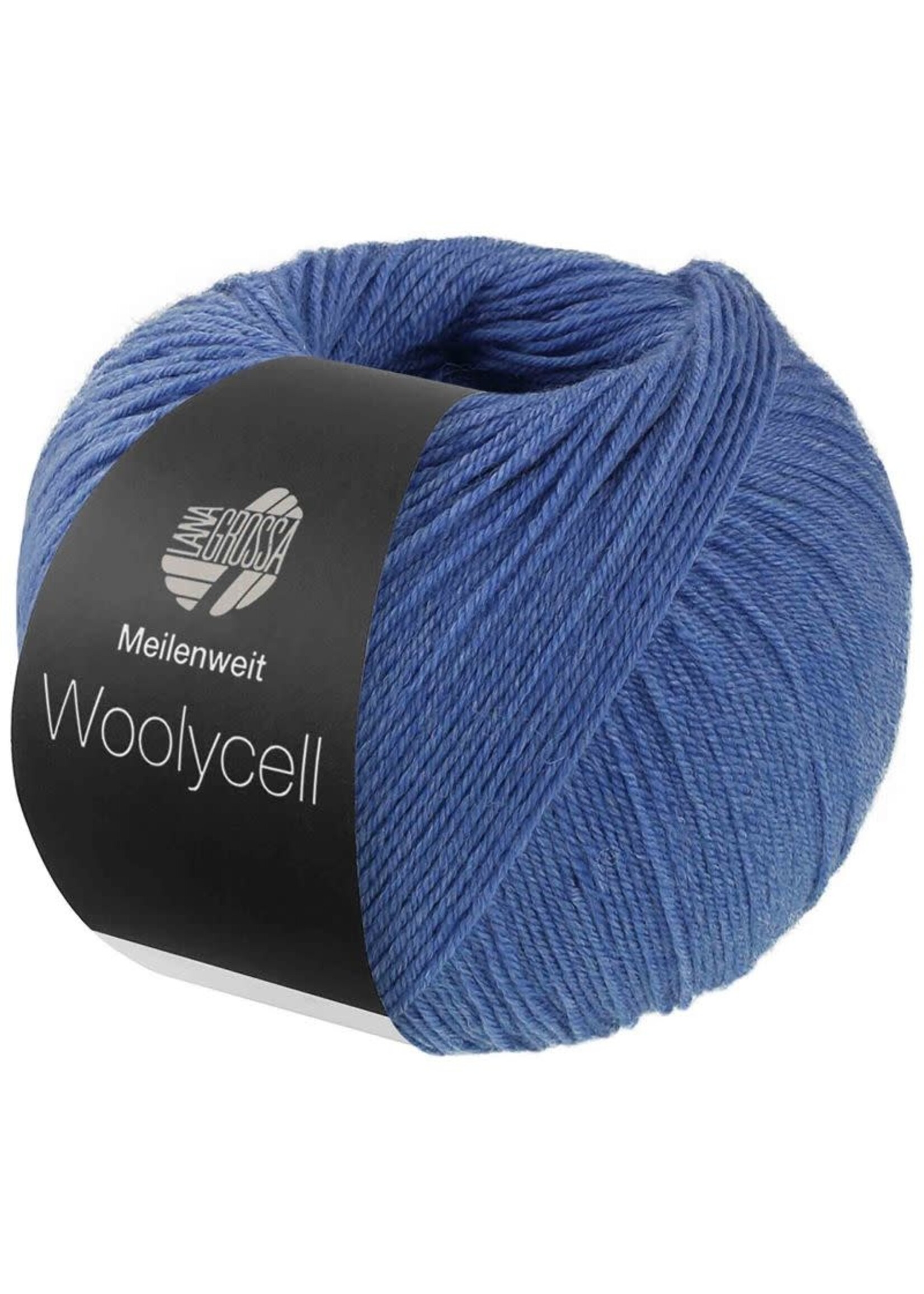 Lana Grossa Lana Grossa Meilenweit 100 Wolwol Garen 9 Blauw