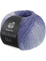 Lana Grossa Woolycell Duo 6005 Marine/Grijs/Lichtblauw