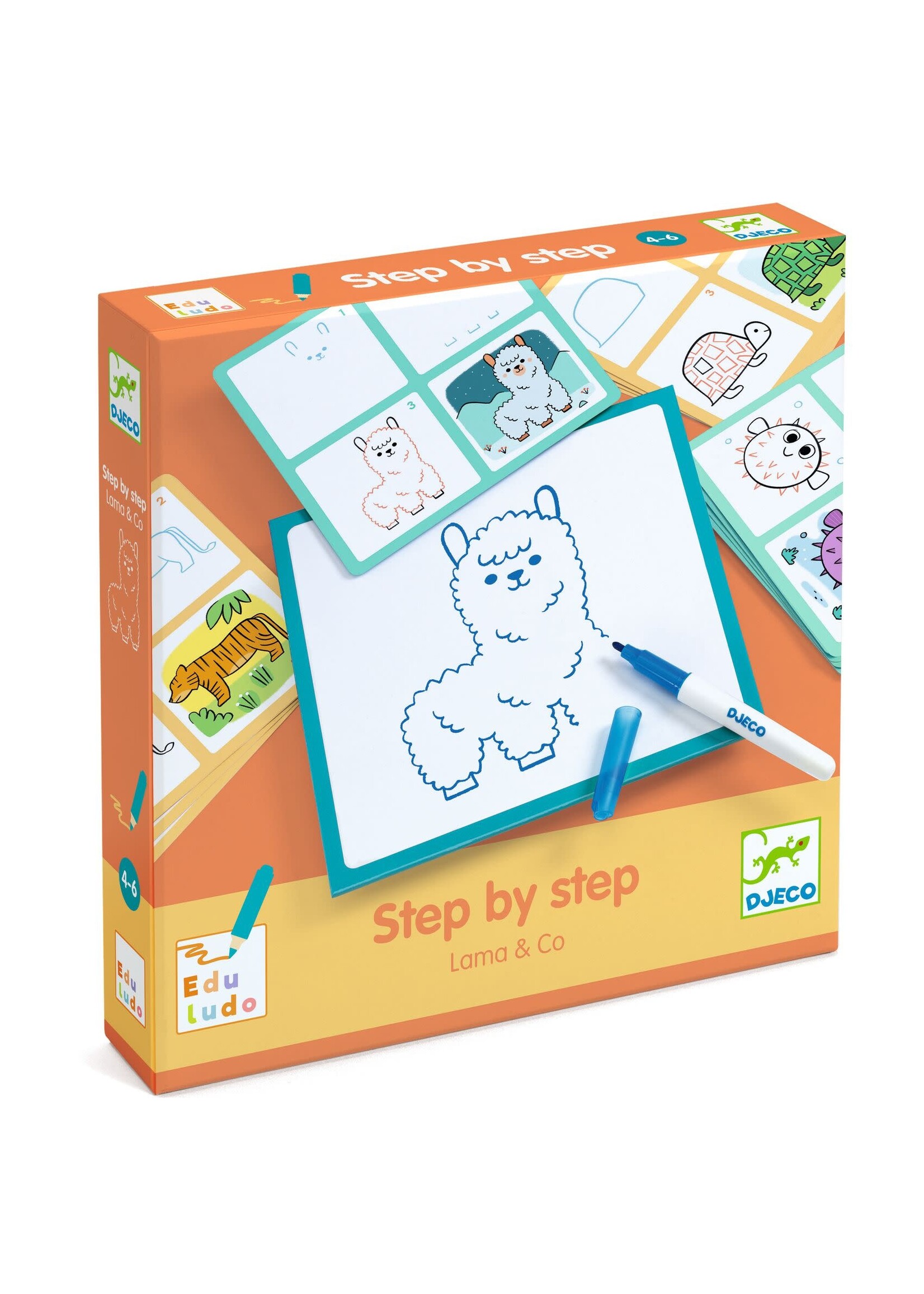 Djeco Djeco Step by Step Lama & Co