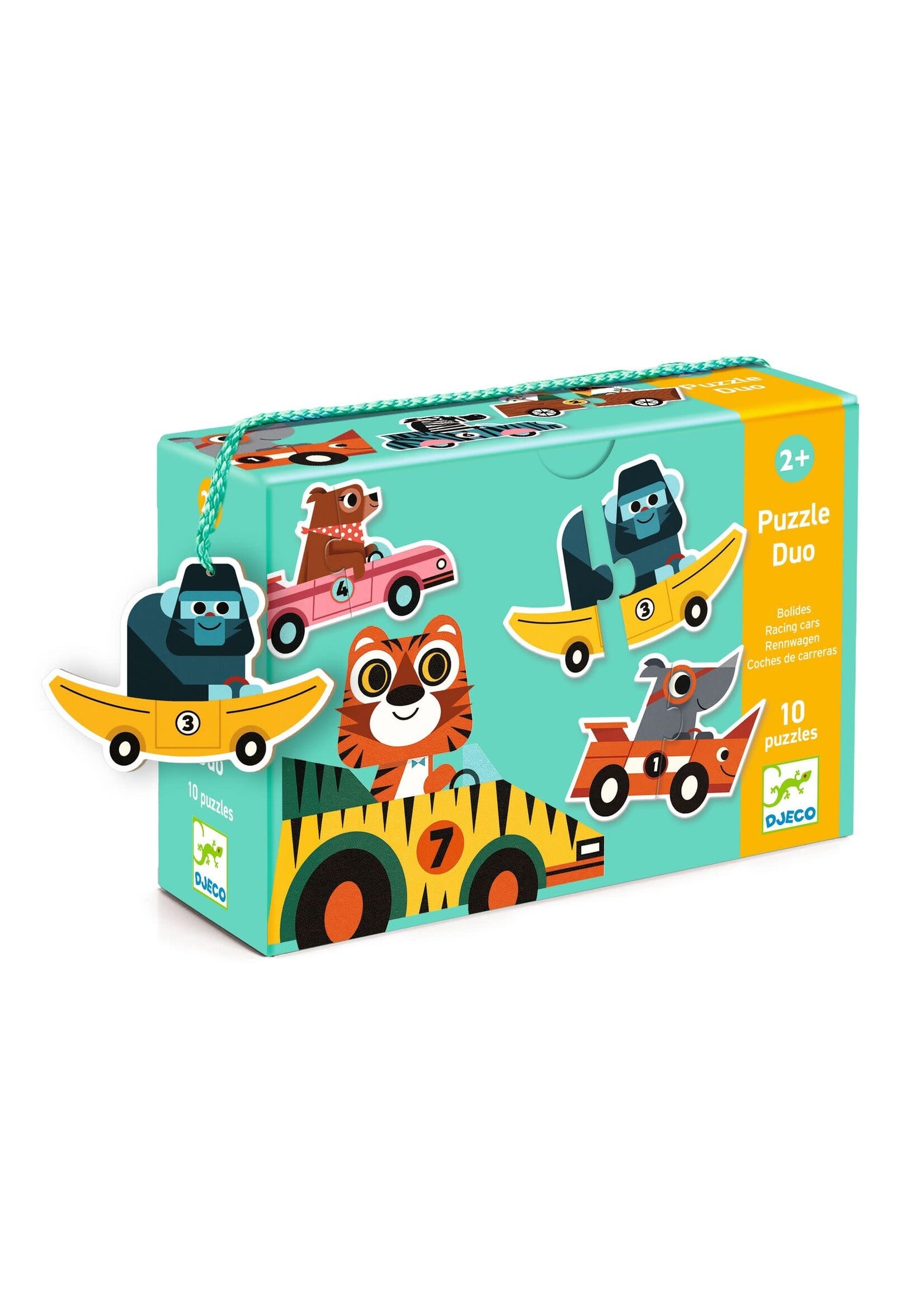 Djeco Djeco Duo puzzel: Auto's