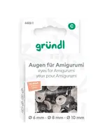 Grundl Grundl Veiligheidsogen 6,8,10 mm 30 stuks