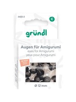 Grundl Grubdl Veiligheidsogen 12 mm 20 stuks