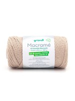 Grundl Grundl 4889-02 Macrame garen 3mm 330gram Licht Beige