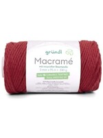 Grundl Grundl 4889-07 Macrame garen 3mm 330gram Rood