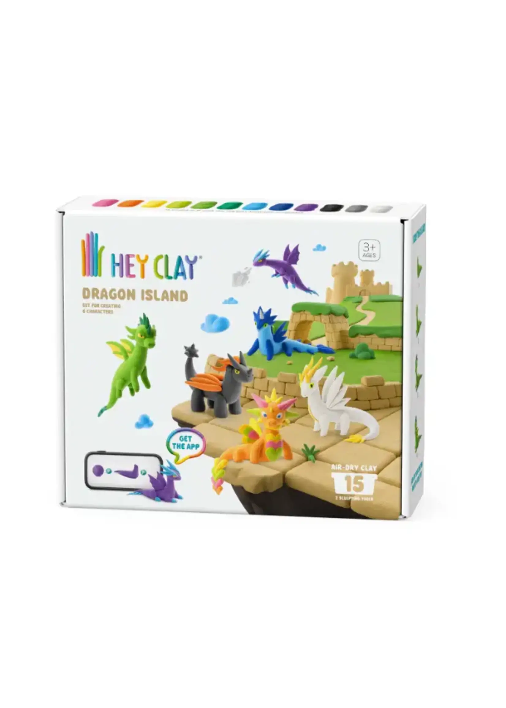 Hey Clay HeyClay 15035 Dragon Island - 15 cans
