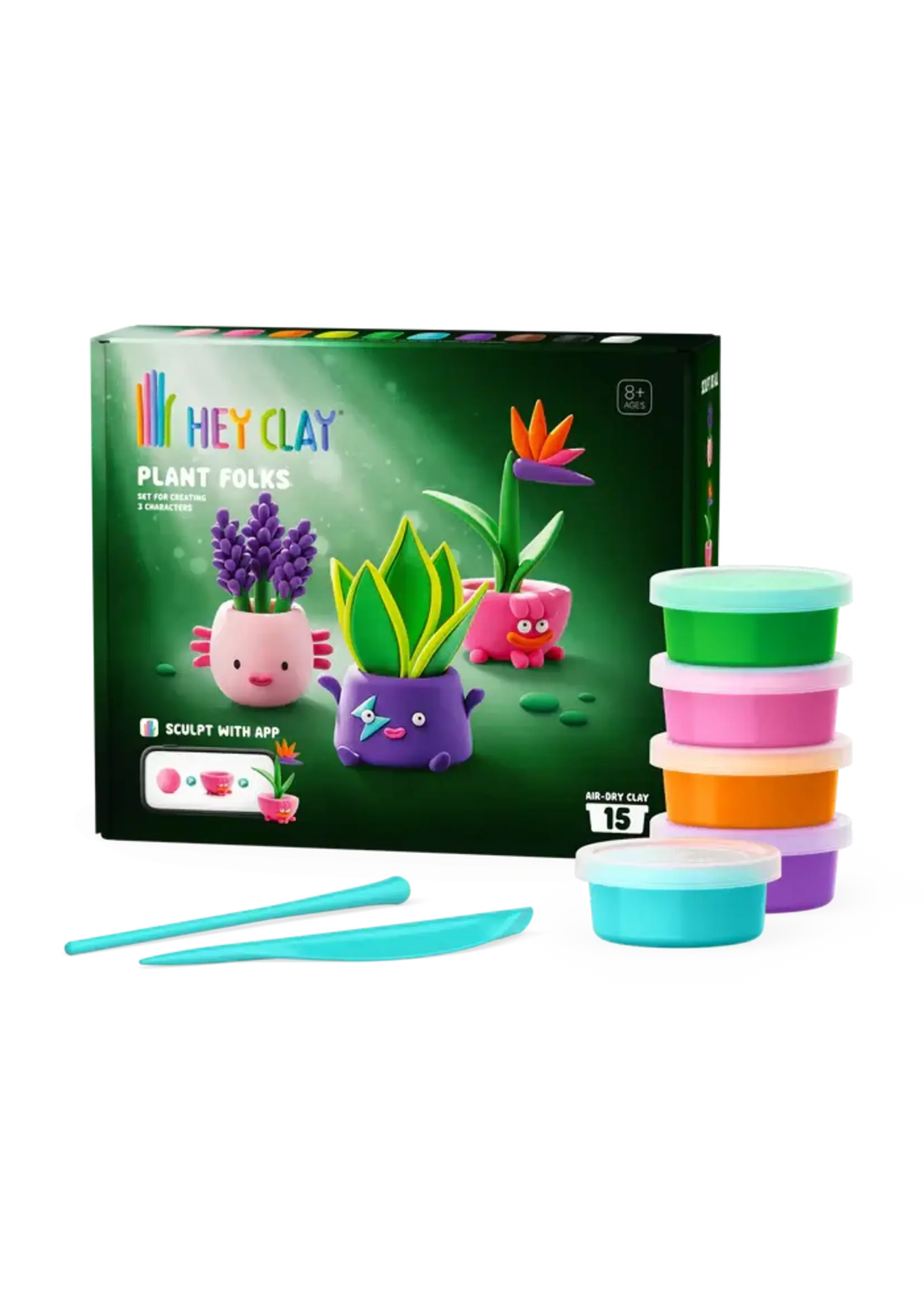 Hey Clay HeyClay 15033 Plant Folks - 15 cans