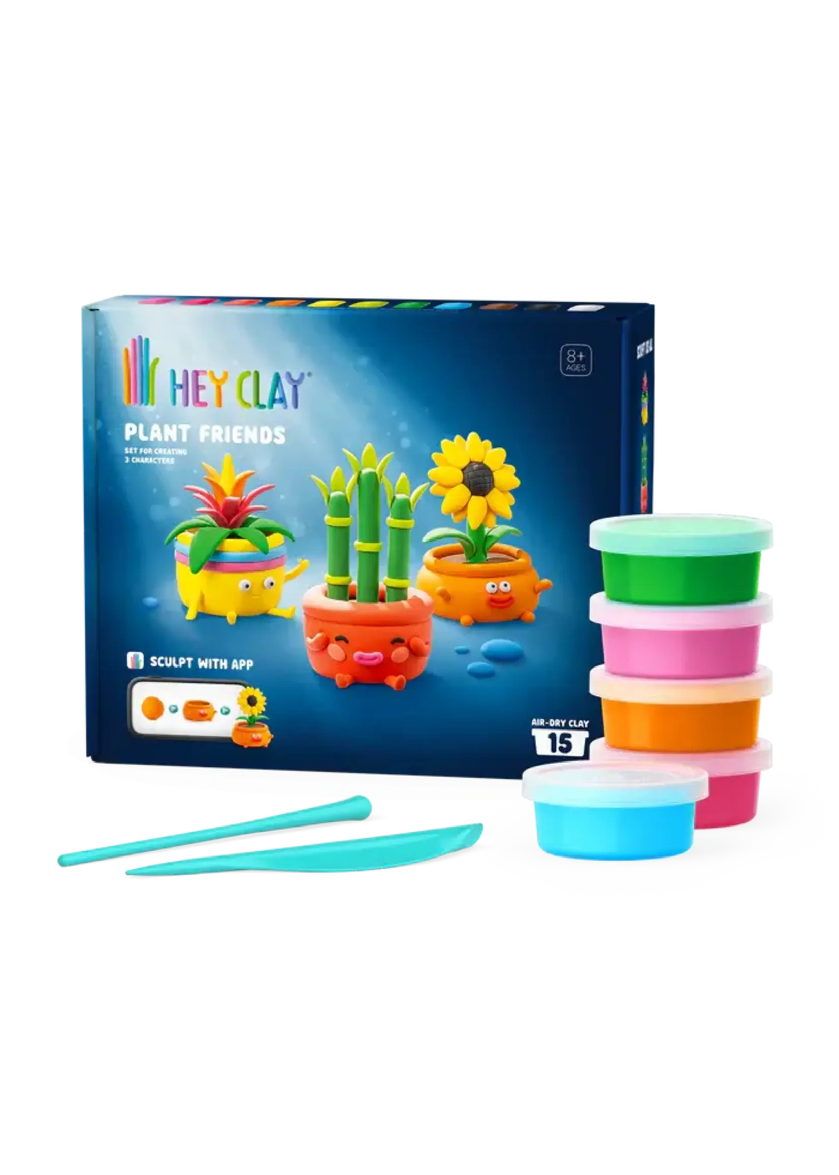 Hey Clay HeyClay 15034 Plant Friends - 15 cans