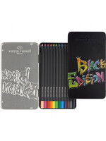 Faber-Castell Kleurpotlood Faber-Castell Black Edition 12 stuks in bliketui