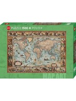 Heye Heye Puzzel Willem Blaeu World (1500 stukjes)