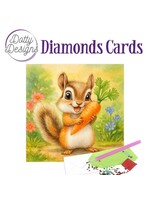 Find it Trading Dotty Designs Diamond Cards - Squirrel with Carrot