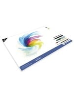 Kangaro Aquarelpapier Kangaro blok A3 300 grams 16 vel, roomwit 4 zijden gelijmd