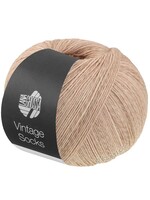 Lana Grossa Lana Grossa Vintage Sokken Garen 1019 Beige/Zand gevlekt