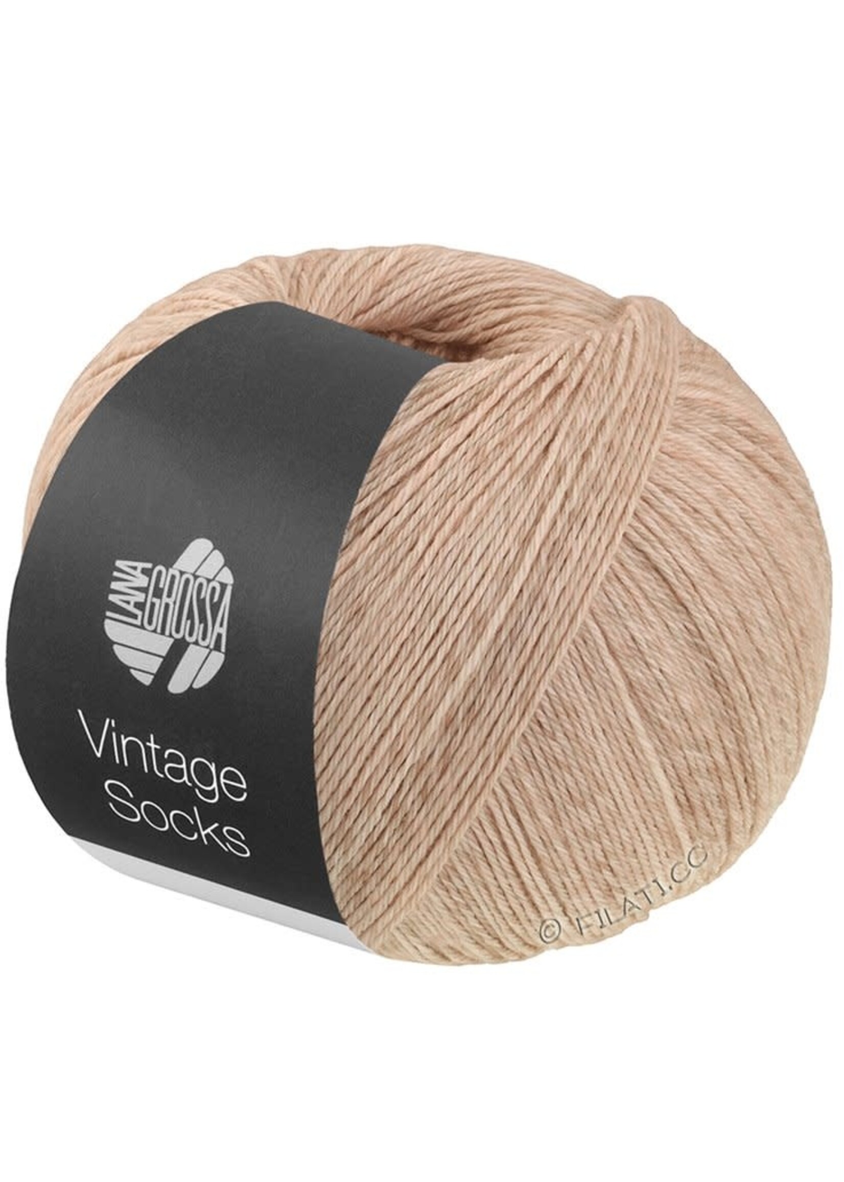 Lana Grossa Lana Grossa Vintage Sokken Garen 1019 Beige/Zand gevlekt