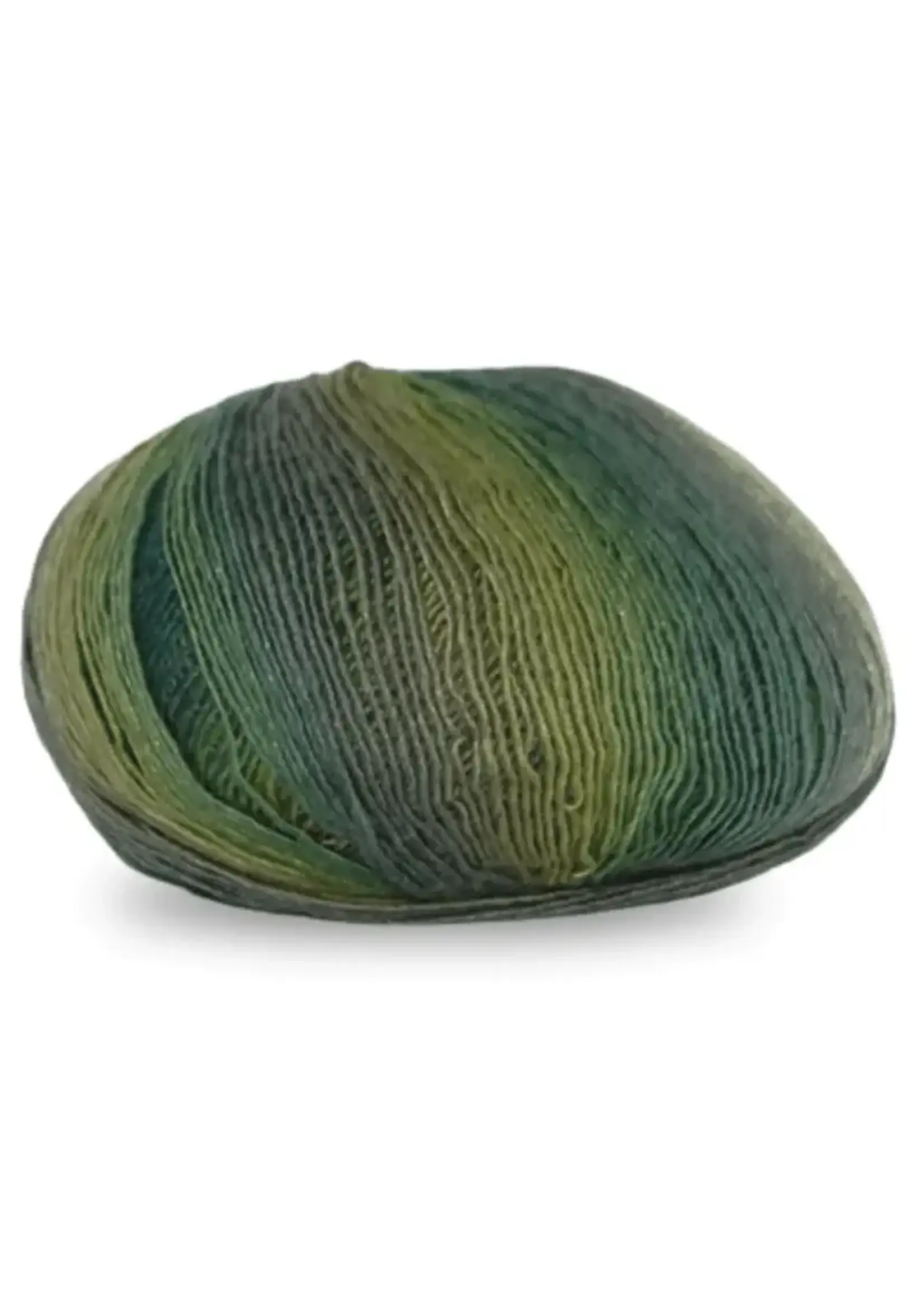 Lana Grossa Lana Grossa Cosy Socks Soft Stripes Groen (107)