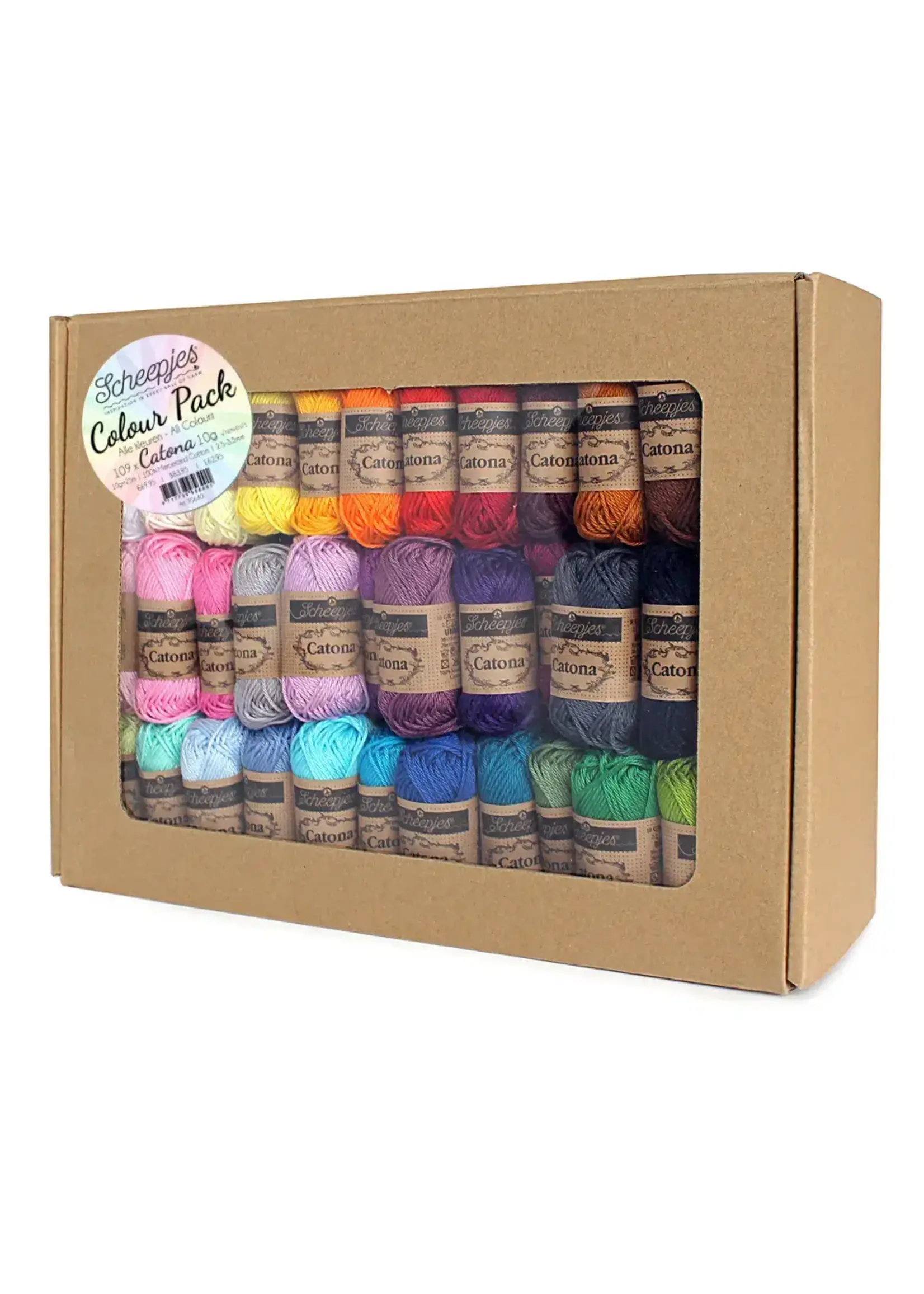 Scheepjes Scheepjes Catona (10g) Superbox 109 kleuren