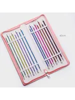 Knitpro KnitPro Zing breinaalden set 40cm 2.50-6.00mm Deluxe