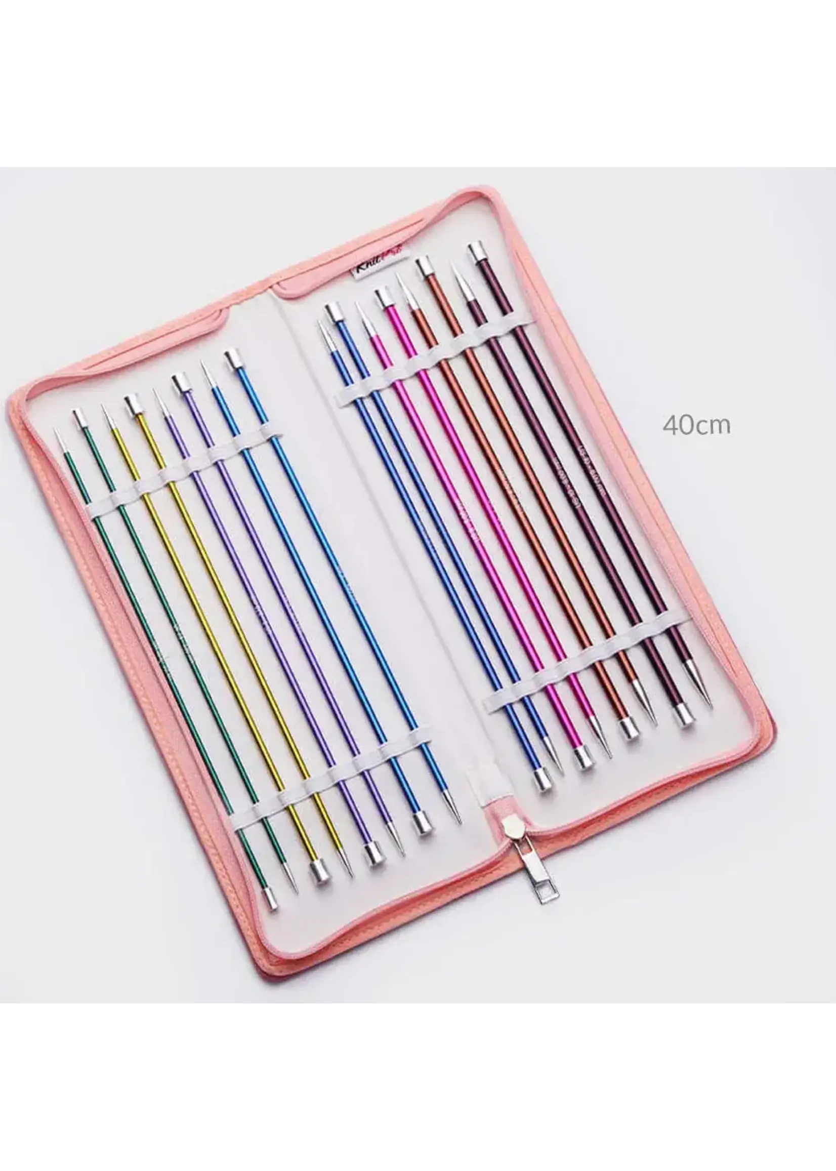 Knitpro KnitPro Zing breinaalden set 40cm 2.50-6.00mm Deluxe