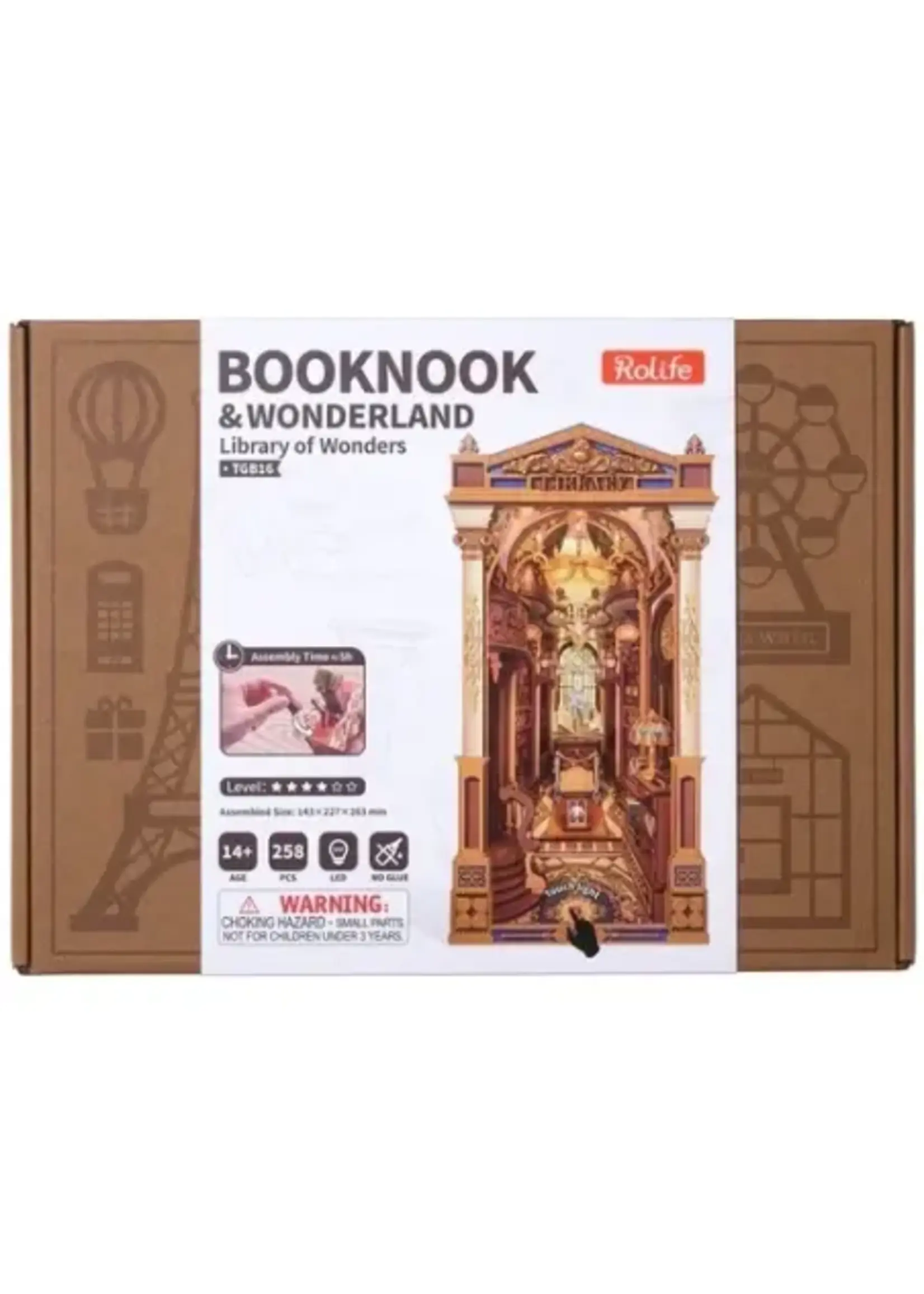 Rolife Robotime Book Nook Library of Wonders