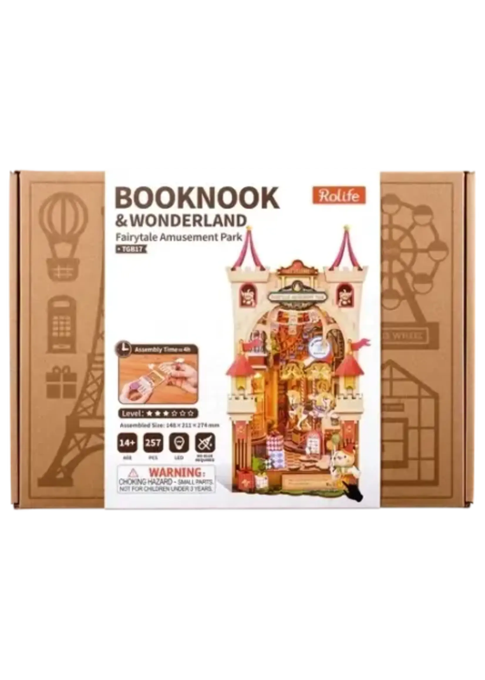 Rolife Robotime Book Nook Fairytale Amusement Park