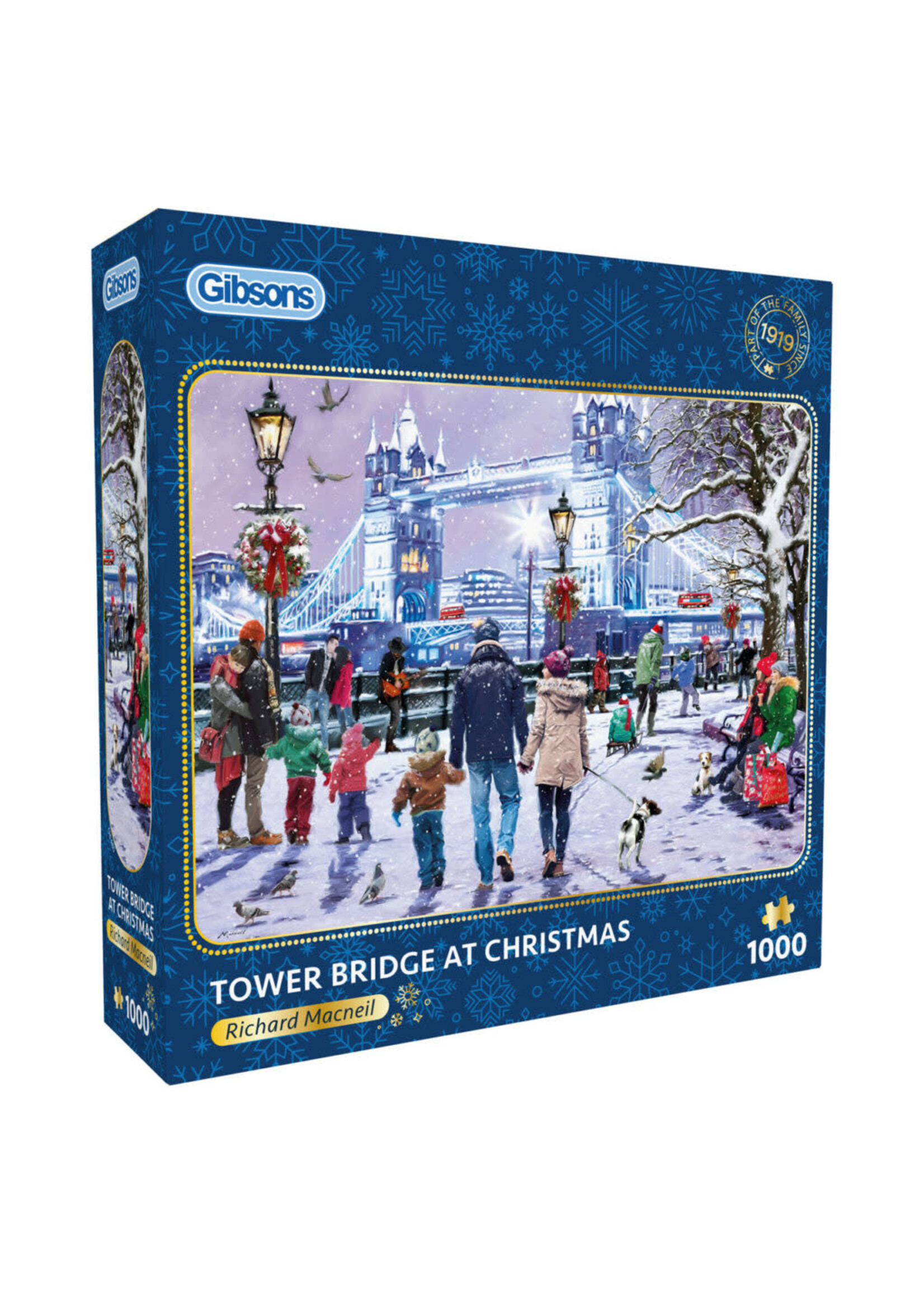 Gibsons Gibson Tower Bridge at Christmas (1000 stukjes)