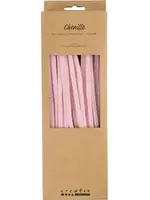 creative CC Chenilledraad Roze 6mm x 30 cm 50 stuk