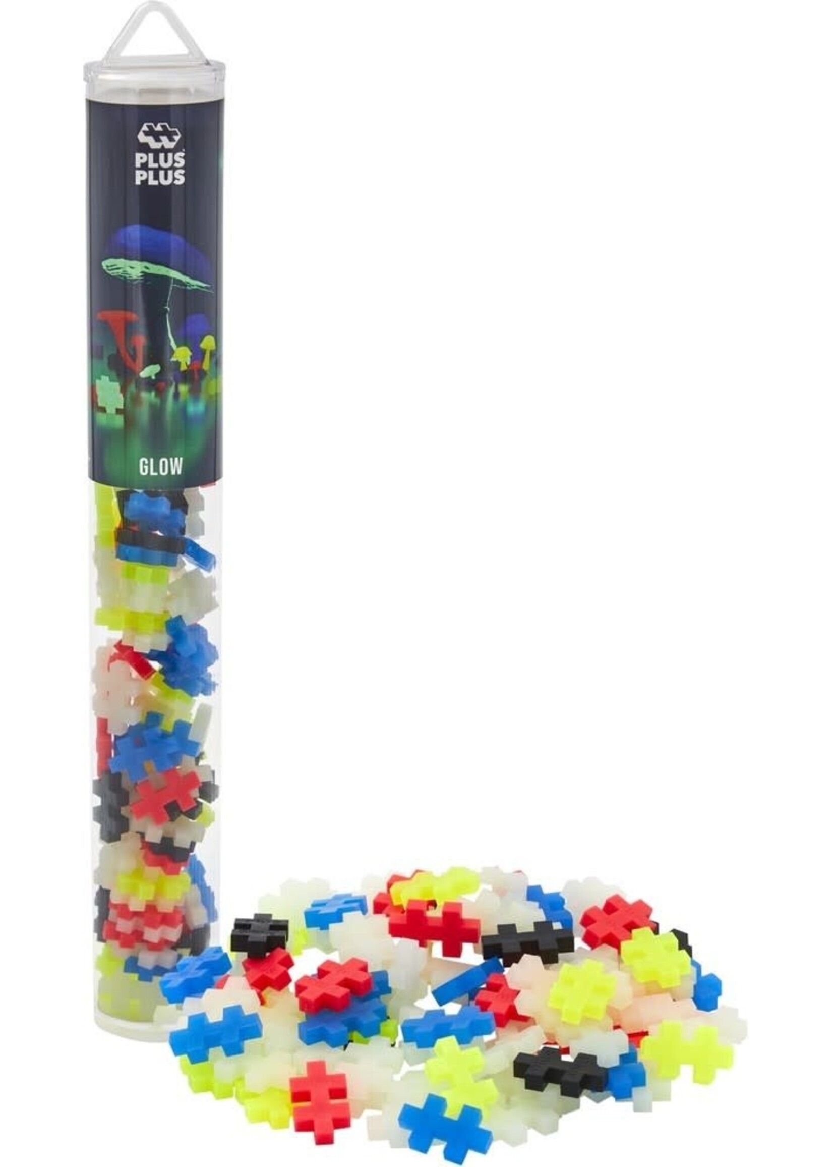 Plus-Plus Plus-Plus Tube glow  100 stuks (4282)