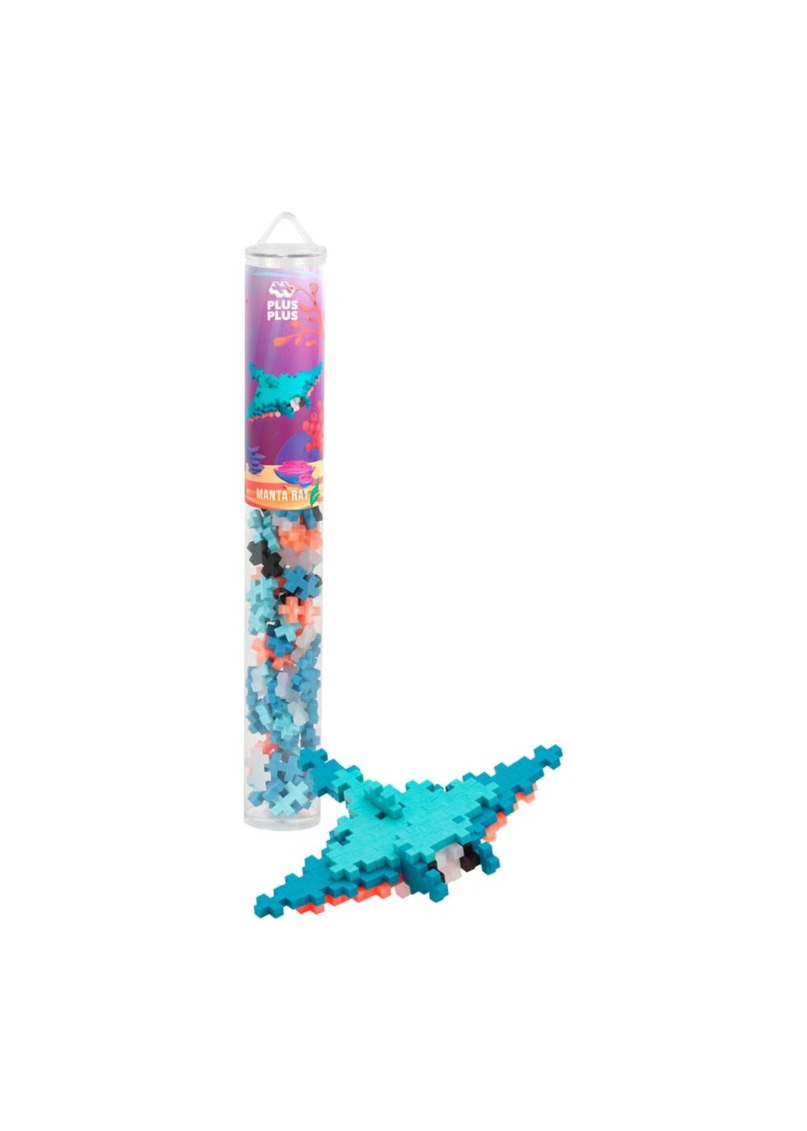 Plus-Plus Plus-Plus Tube Manta Ray 100 pcs (4326)