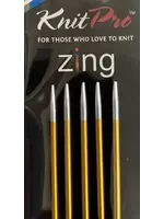 KnitPro Zing KnitPro Zing sokkennaalden 20cm 2.25mm