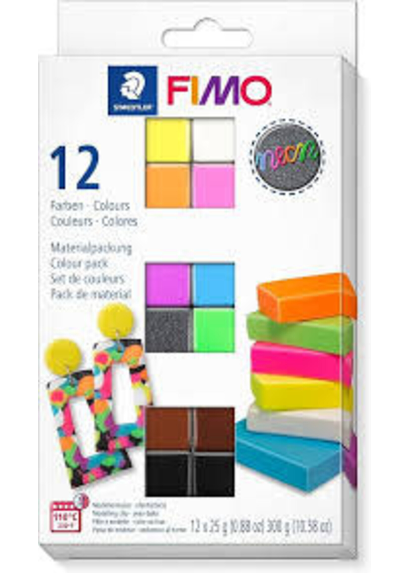 Fimo Fimo set modelleerklei Soft neon (12)