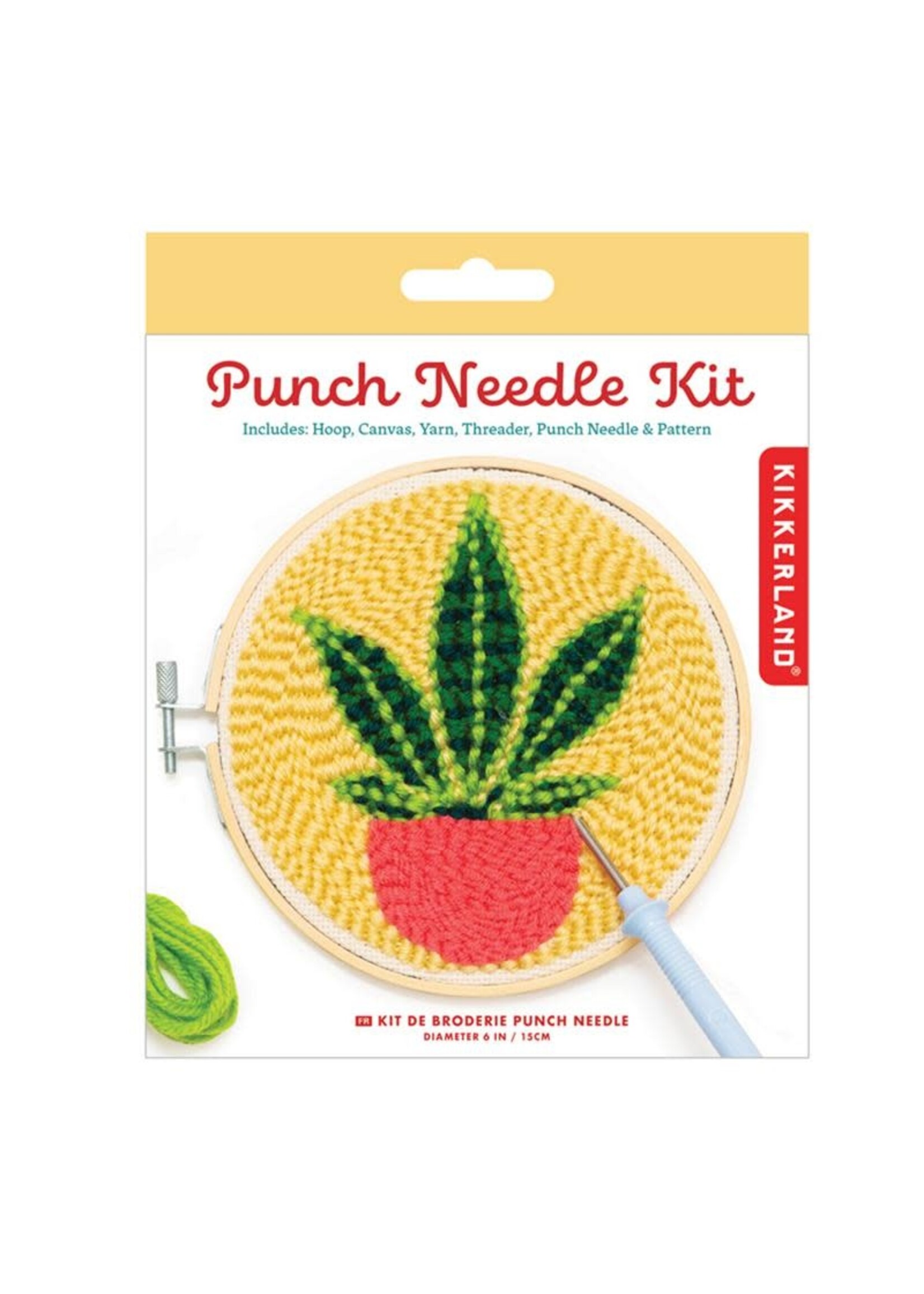 Kikkerland Kikkerland Plant Punch Needle set