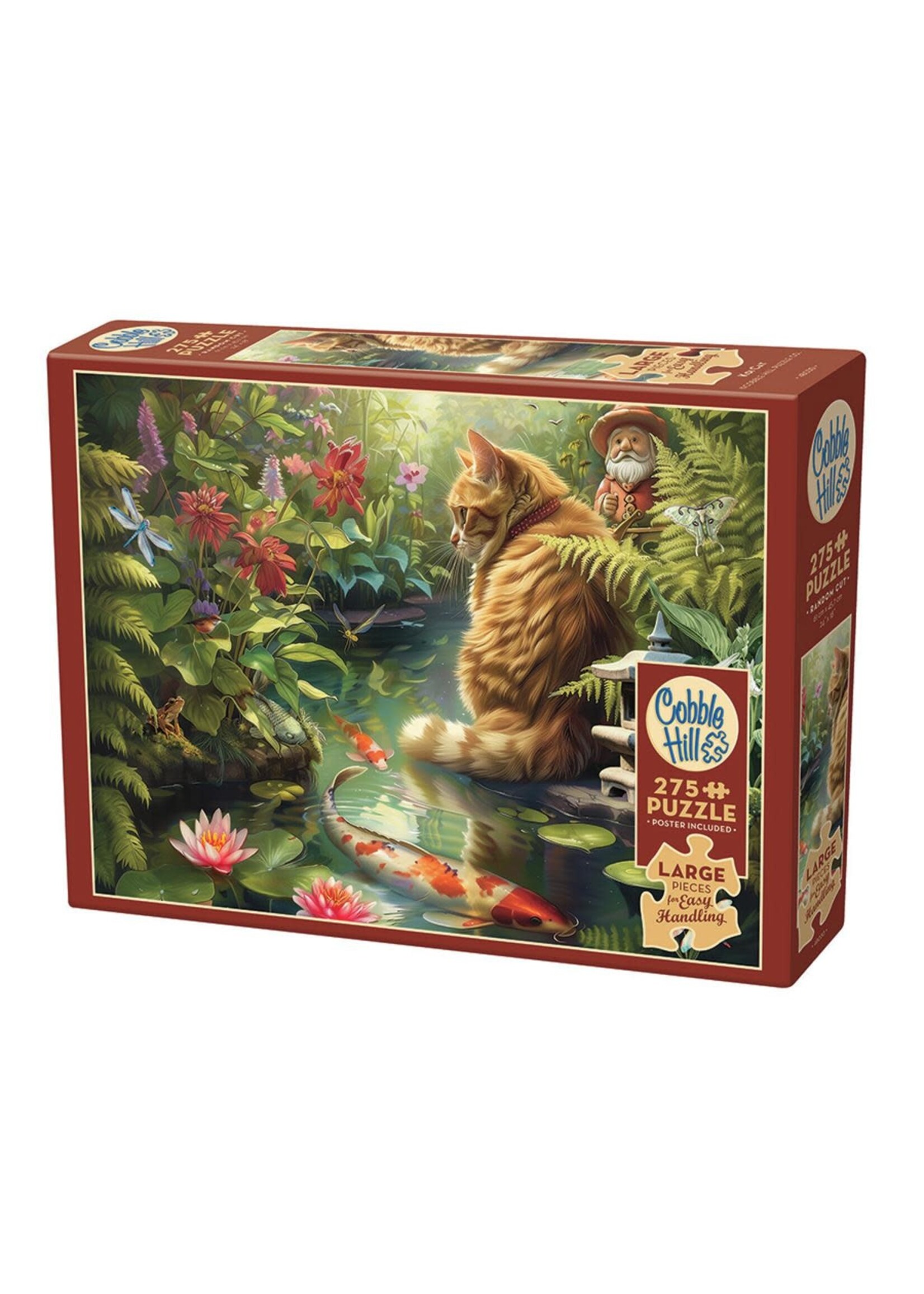 Cobble Hill Cobble Hill Puzzel Koi Cat (275 stukjes)