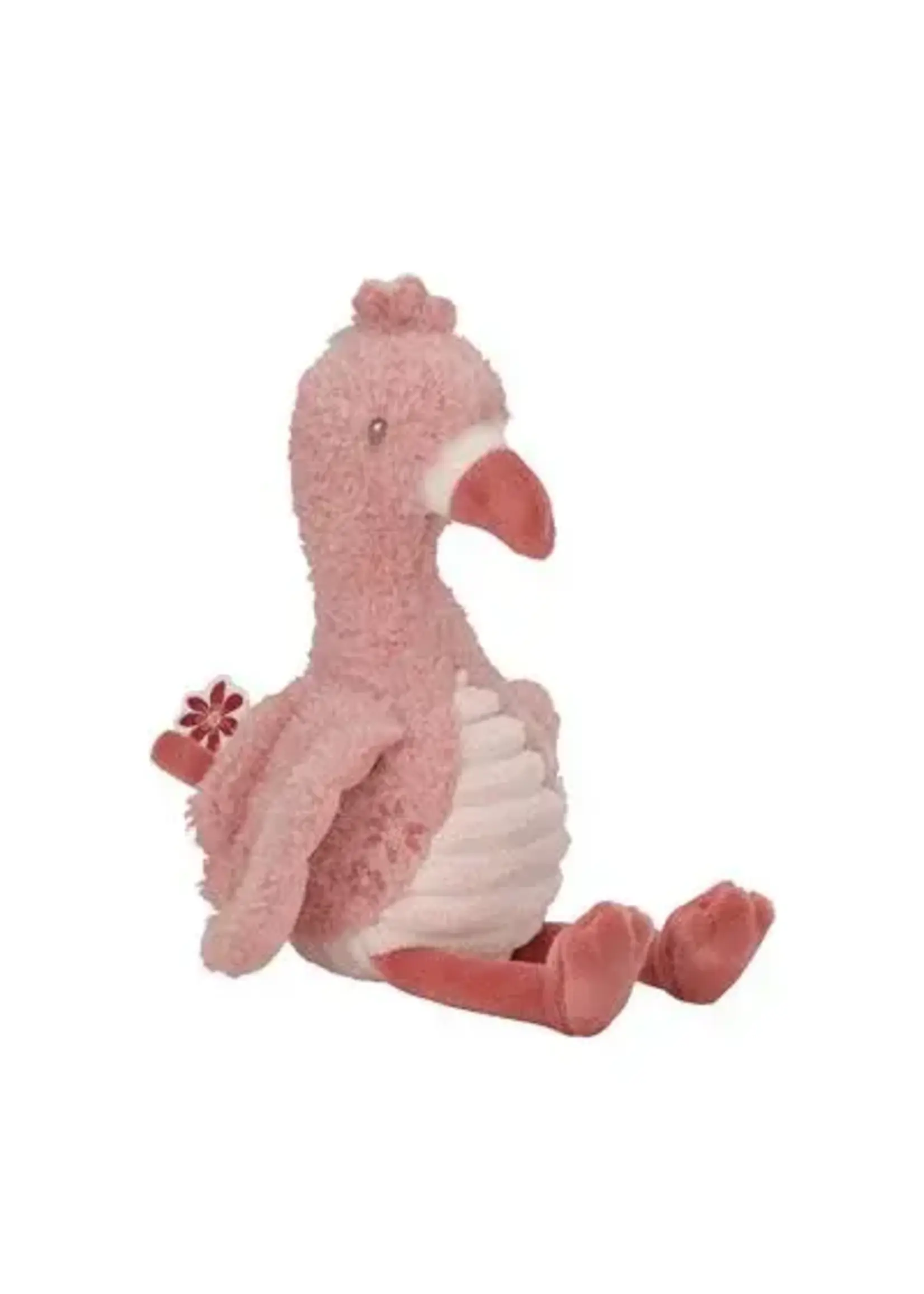 Little Dutch Little Dutch Safari Knuffel Flamingo 17cm