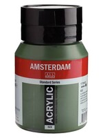 Talens Amsterdam Amsterdam Standard Series Acrylverf Pot 500 ml Olijfgroen Donker 622