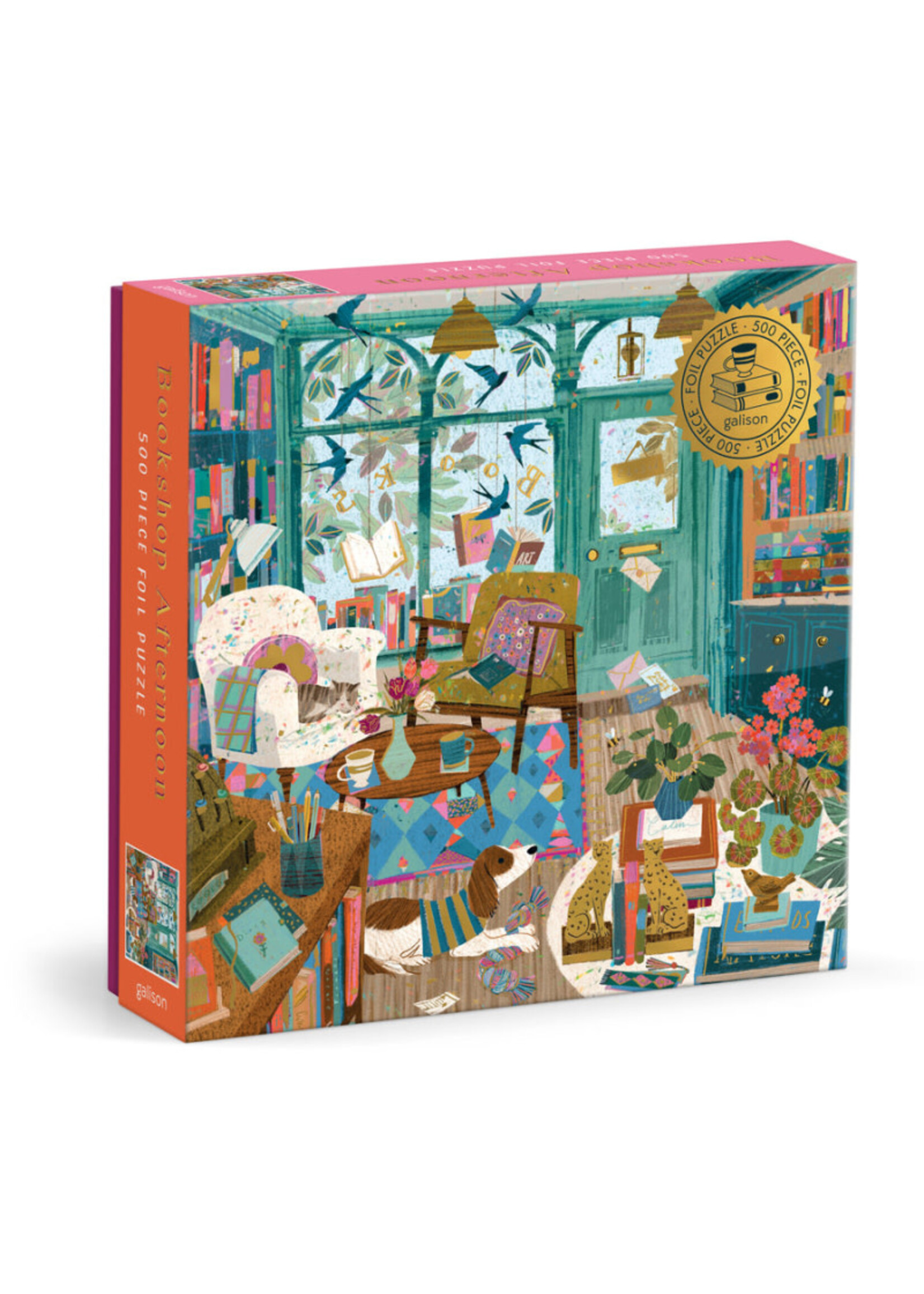 Galison JP-BOOKSHOP AFTERNOON 500 PIECE