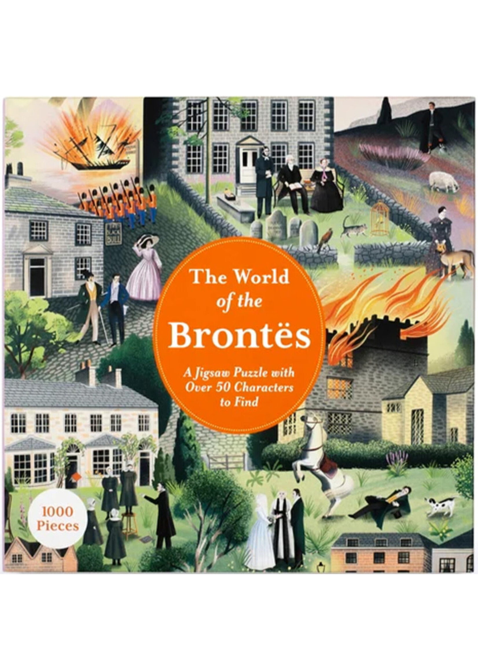 Laurence King THE WORLD OF THE BRONTES puzzel (1000 stukjes)