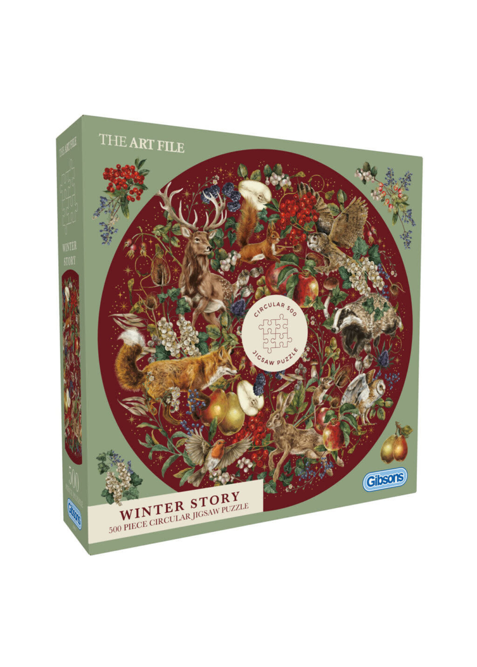 Gibsons The Art File: Winter Story (500 stukjes)