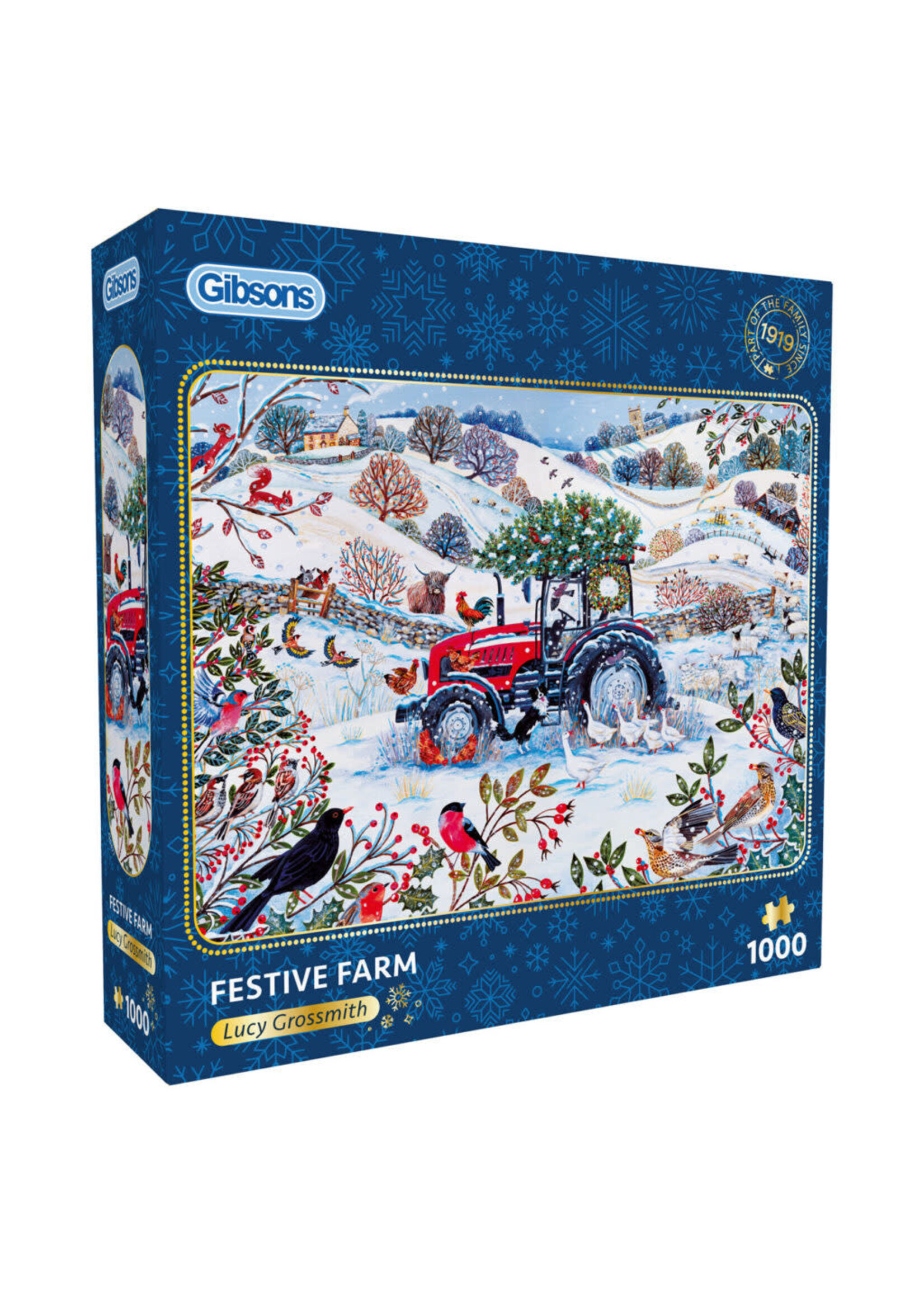 Gibsons Gibson Festive Farm (1000 stukjes)
