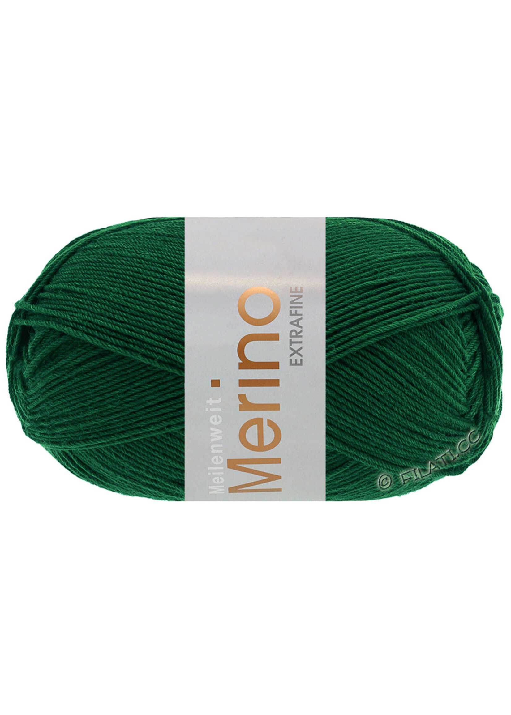 Lana Grossa Lana Grossa Meilenweit Merino Extra Fijn 100gr 2476 donkergroen