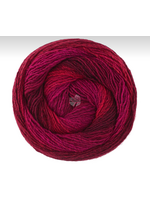Lana Grossa Lana Grossa Gomitolo Versione 462 zwart rood/bordeauxrood