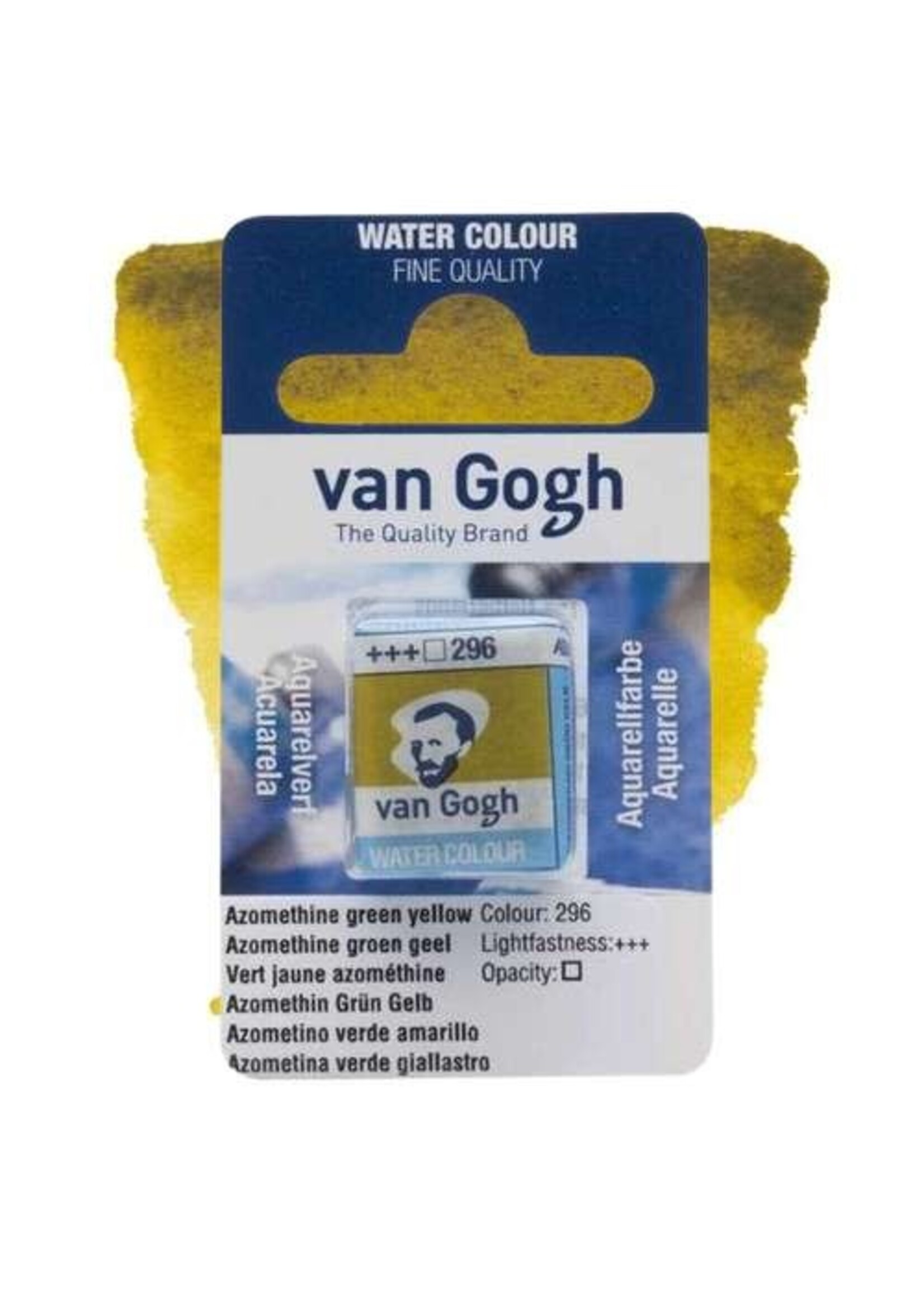 VAN GOGH Van Gogh Aquarelverf Napje 1 piece Azomethine Groen Geelachtig 296