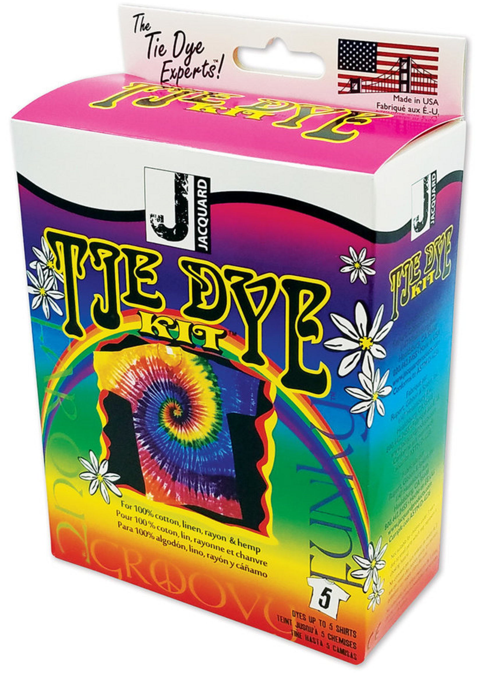 Jacquard Jacquard Tie-Dye Funky Groovy Set