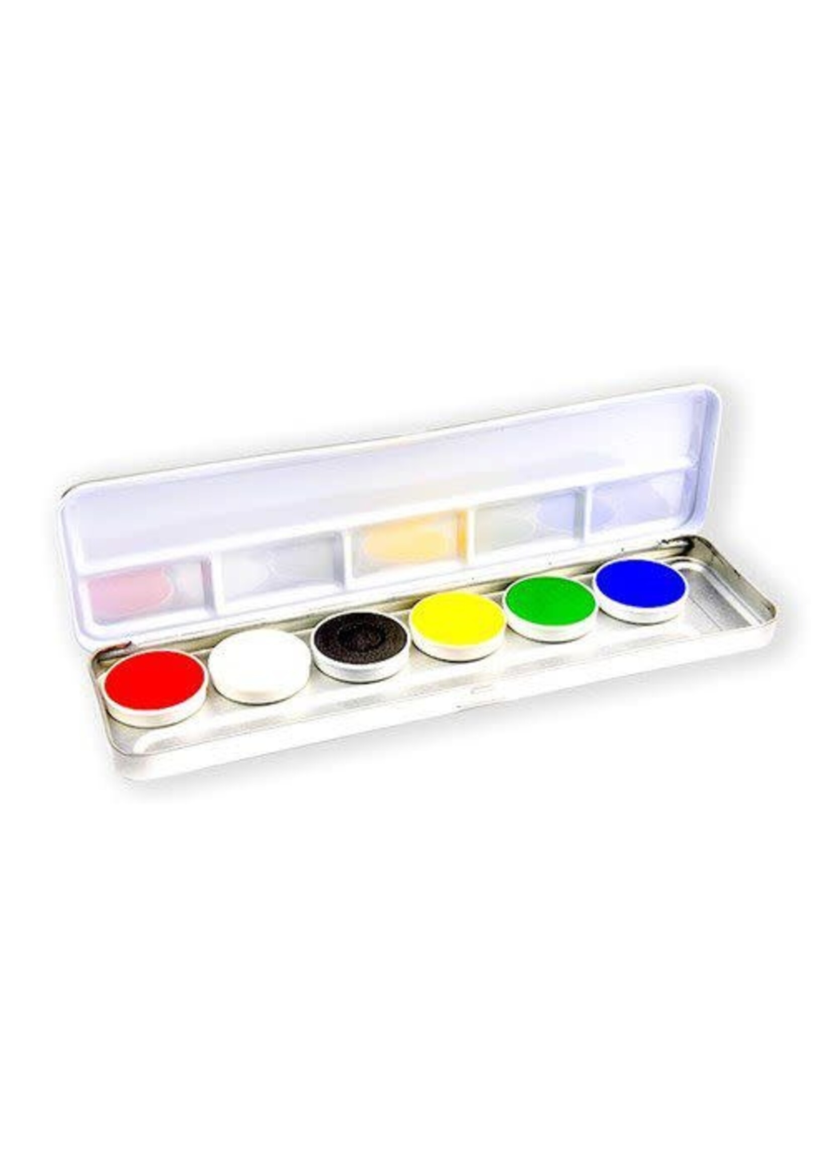 Superstar Aqua face- and bodypaint bright palet (6 kleuren)