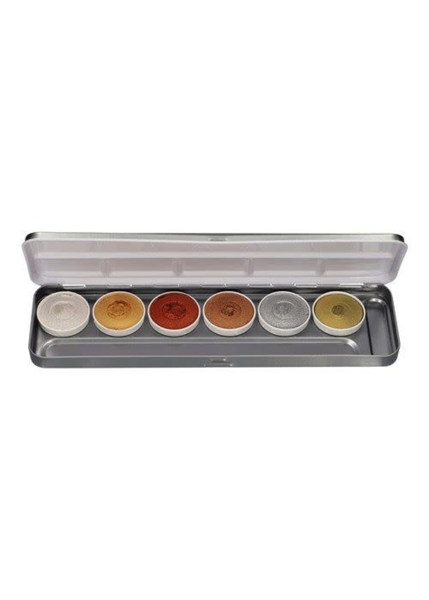 Superstar Aqua face- and bodypaint Precious Gem palet (6 kleuren)
