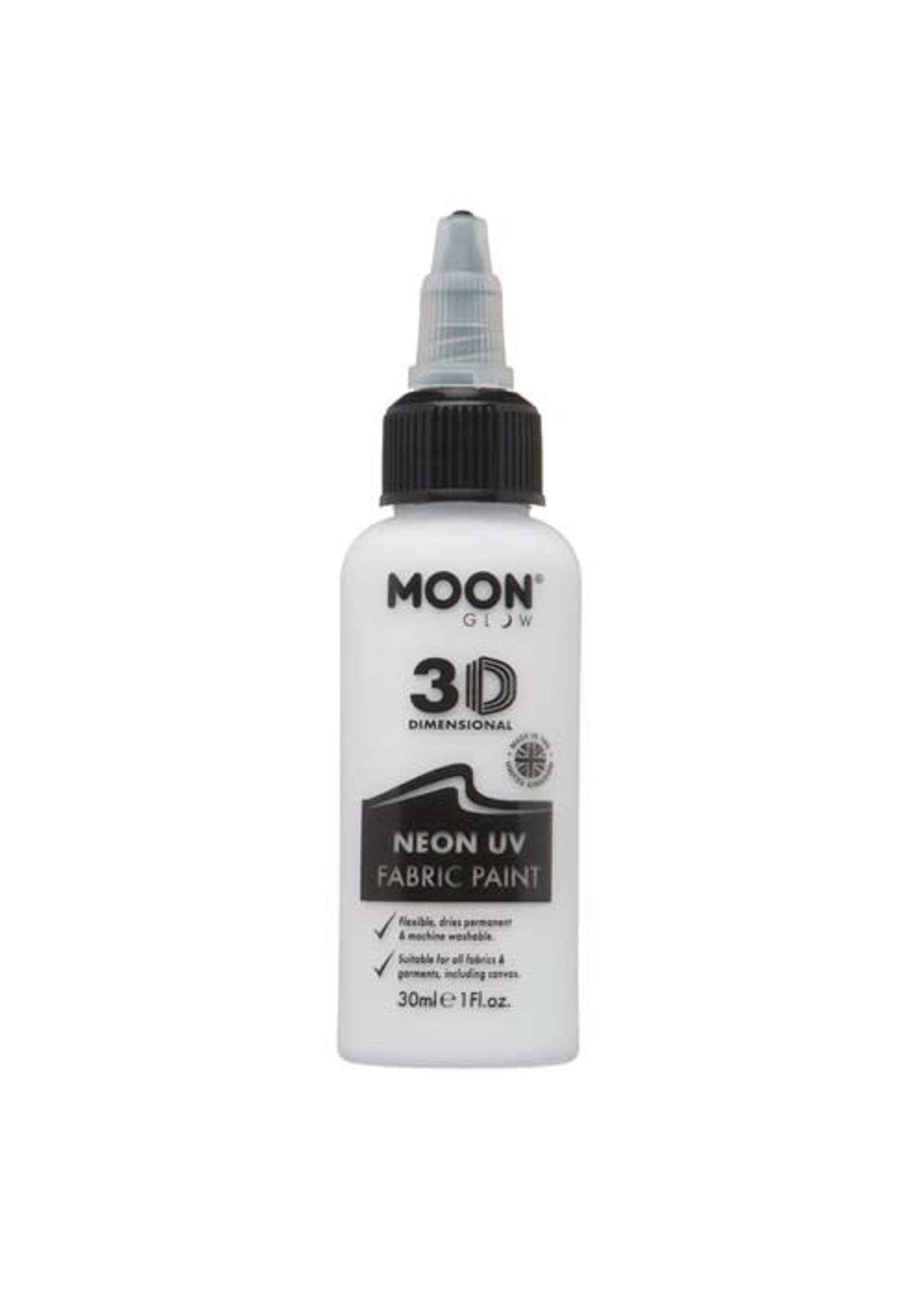 Moon Creations Textielverf UV intens wit (30ml)