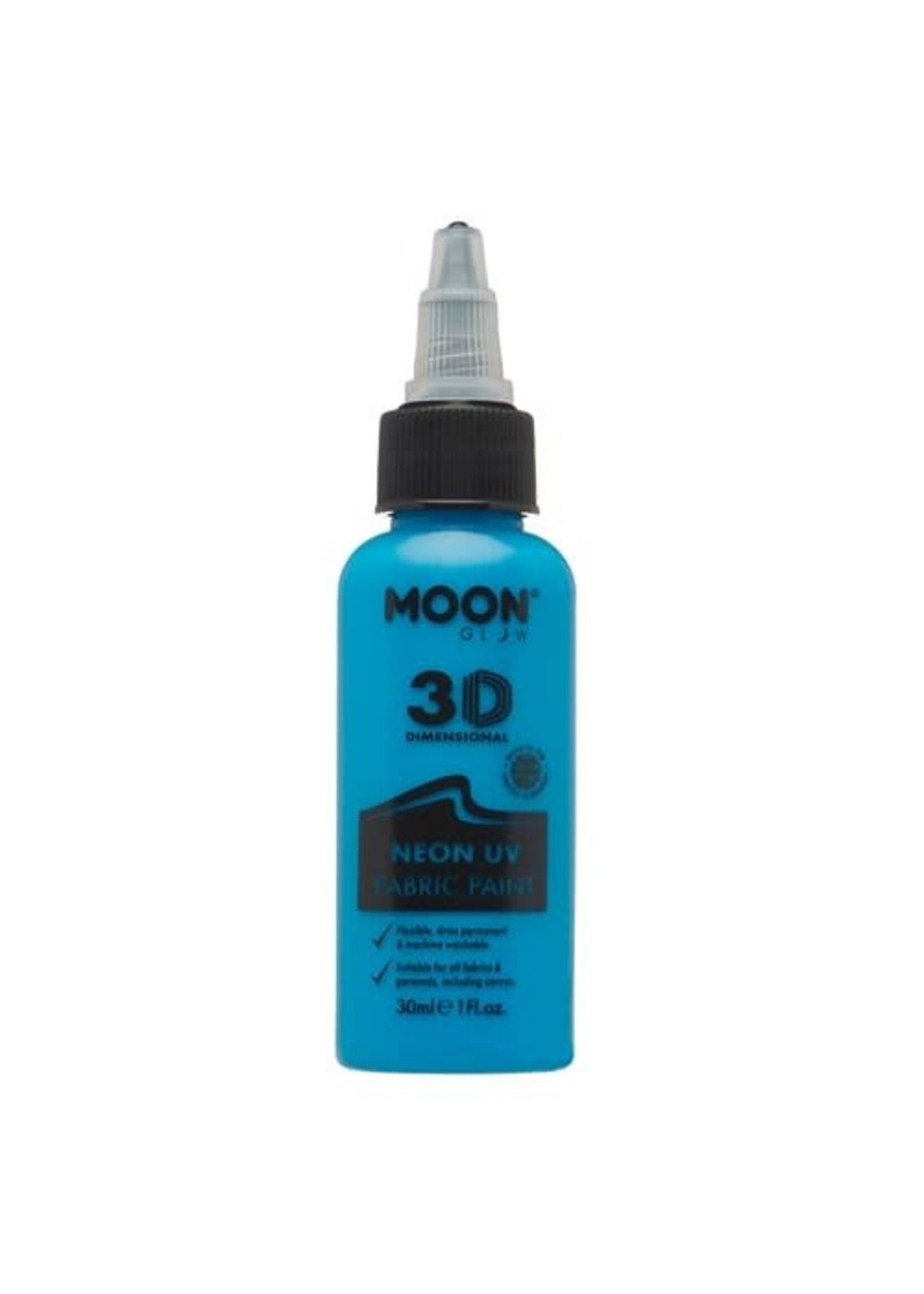 Moon Creations Textielverf UV intens blauw (30ml)