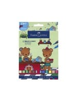 Faber-Castell Faber-Castell Goldfaber etui 12 stuks Bold Easy World of Teddybears