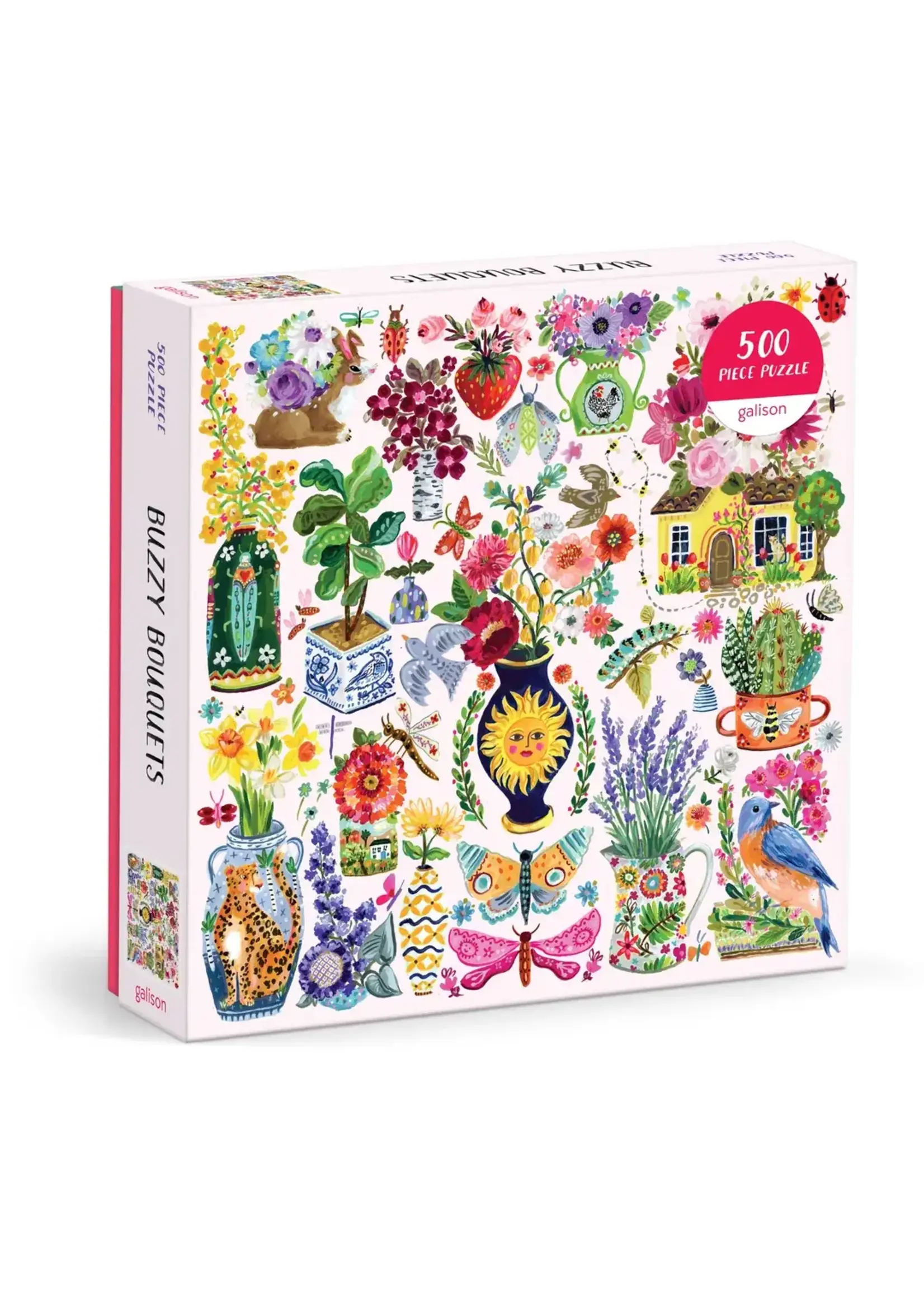Galison JP-buzzy bouquets (500 stukjes)
