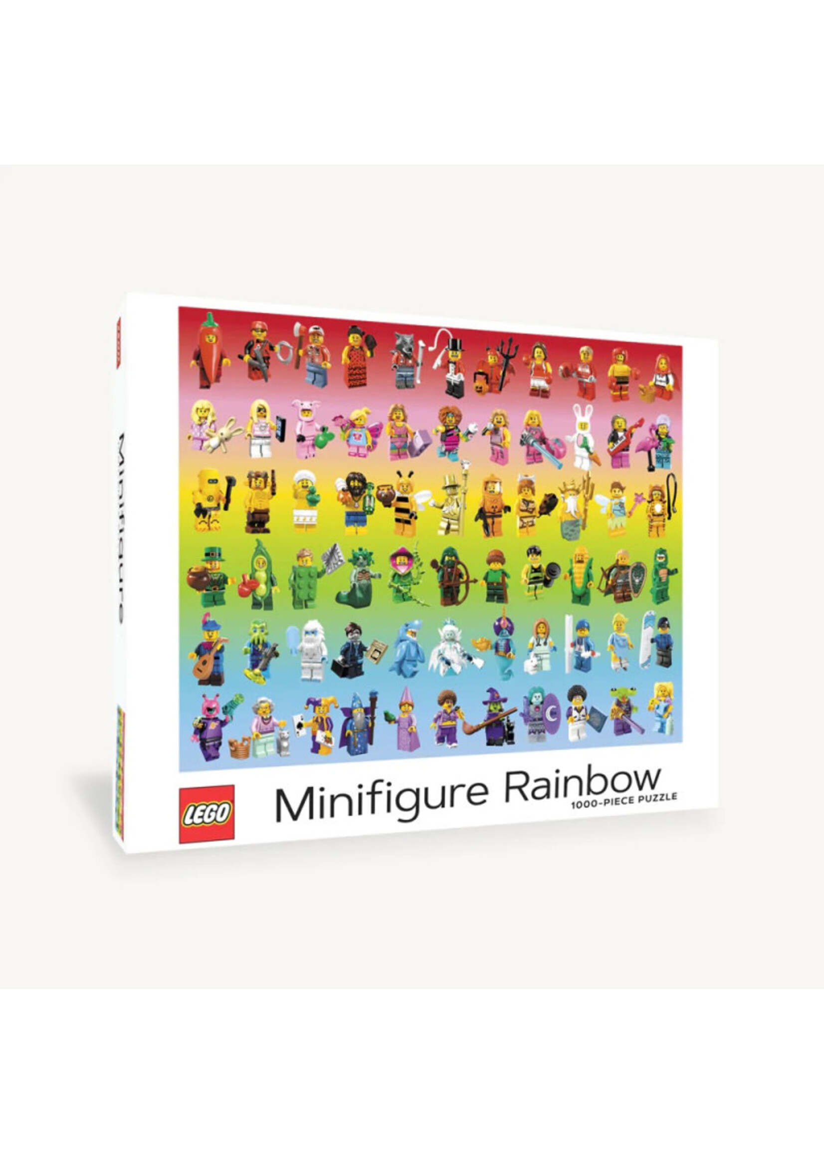 Lego JP Lego minifigure rainbow (1000 stukjes)